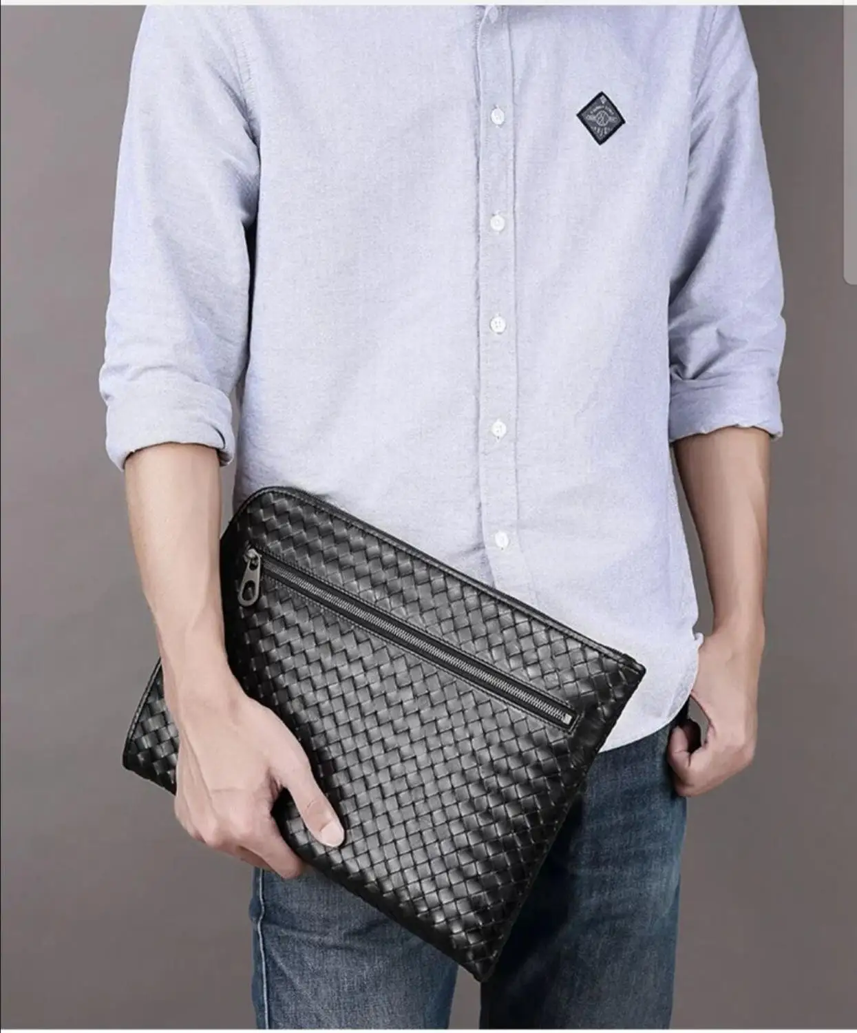 2019 Высококачественная ручная сумка для мужчин вместительная папка деловая из