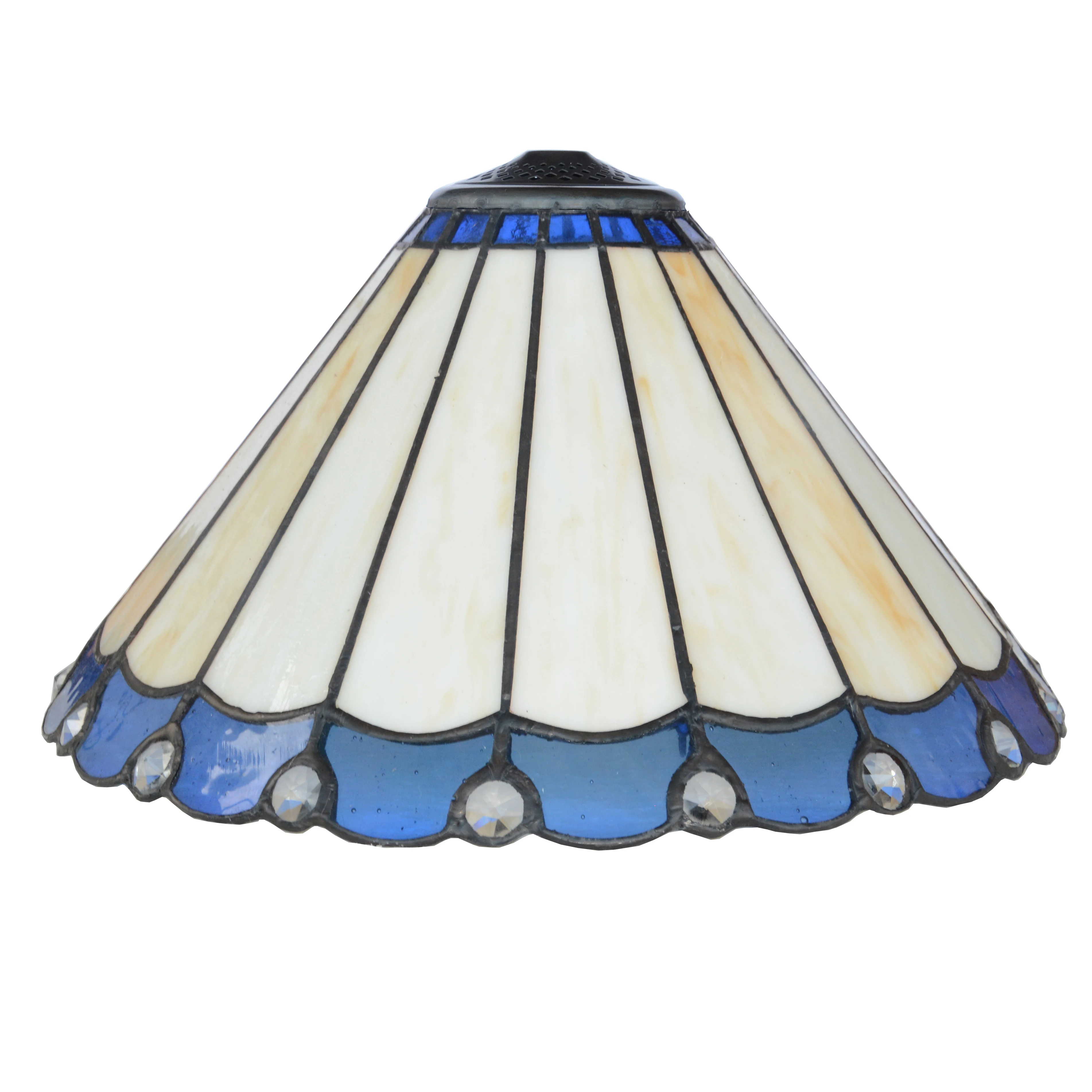 

Decorative Lighting Leaded Glass Lamp Shade Replacement Suitable for Table/Pendant Lamp