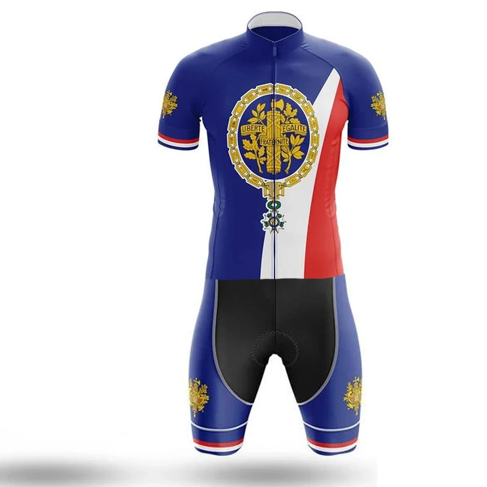 Новинка Франция велокостюм для мужчин велосипедные шорты 2020 Быстросохнущий