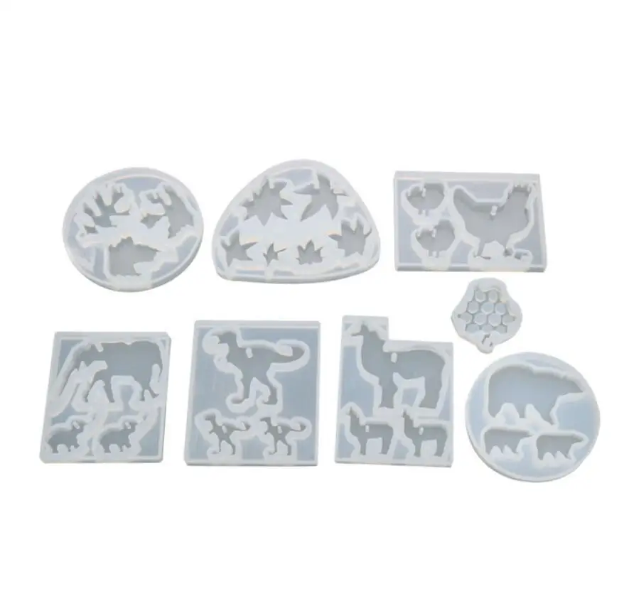 Сделай Сам Хрустальный каплевидный гель животное слон цыпленок верблюд динозавр