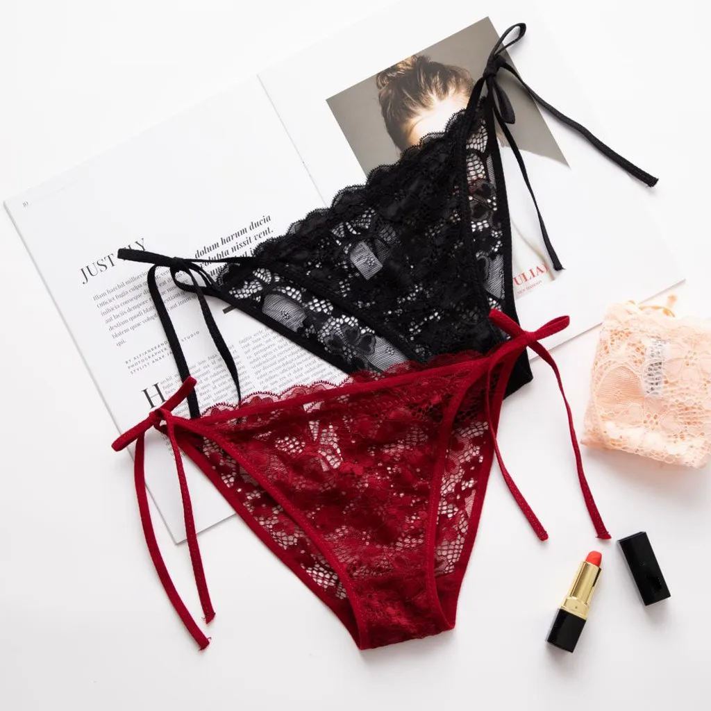 

FREE OSTRICH 5Pcs Panties For Woman Underwear Sexy Lace Breathable Soft Lingerie Female Briefs Panty Sexy Transparent Underpants