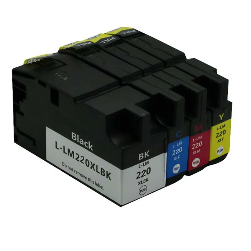 4PK чернильные картриджи совместимые с Lexmark220 220xl OfficeEdge Pro4000c Pro4000 Pro5500 Pro5500t для