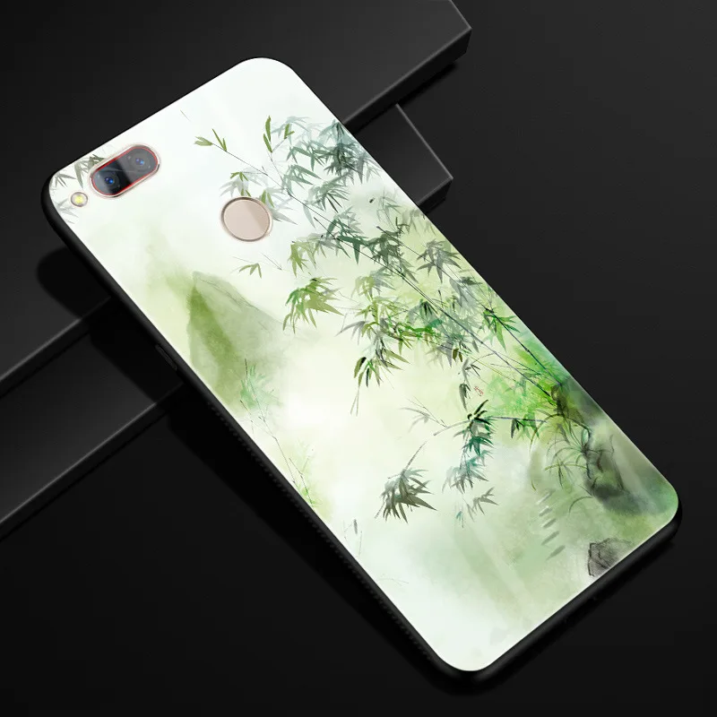For ZTE Z17 mini Case 5.2'' Glass Hard Back Cases For ZTE NUBIA Z17 mini Case Tempered Glass Cover Z17mini Z 17 NX569H NX569j