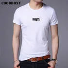 COODRONY брендовая весенне-летняя уличная модная повседневная футболка с короткими рукавами и круглым вырезом, Мужская хлопковая футболка высокого качества C5113S