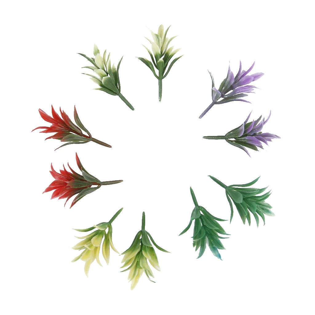 100 красочная модель цветущих растений железная дорога парк сад сцена 1:100 HO TT Scale |