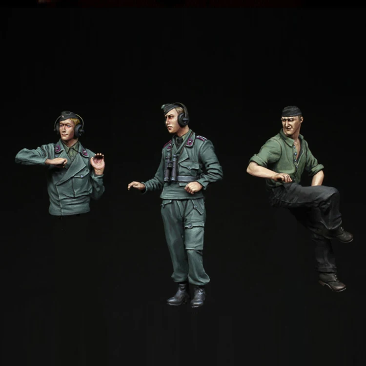 1/35 на бретелях с круглым (3 цифры) смолы фигурка конструктора | Игрушки и хобби