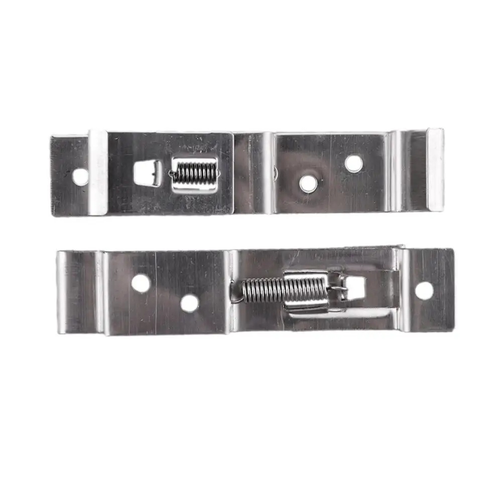 2 шт. Европейский ЕС нержавеющая сталь Автомобильный номерной знак держатель