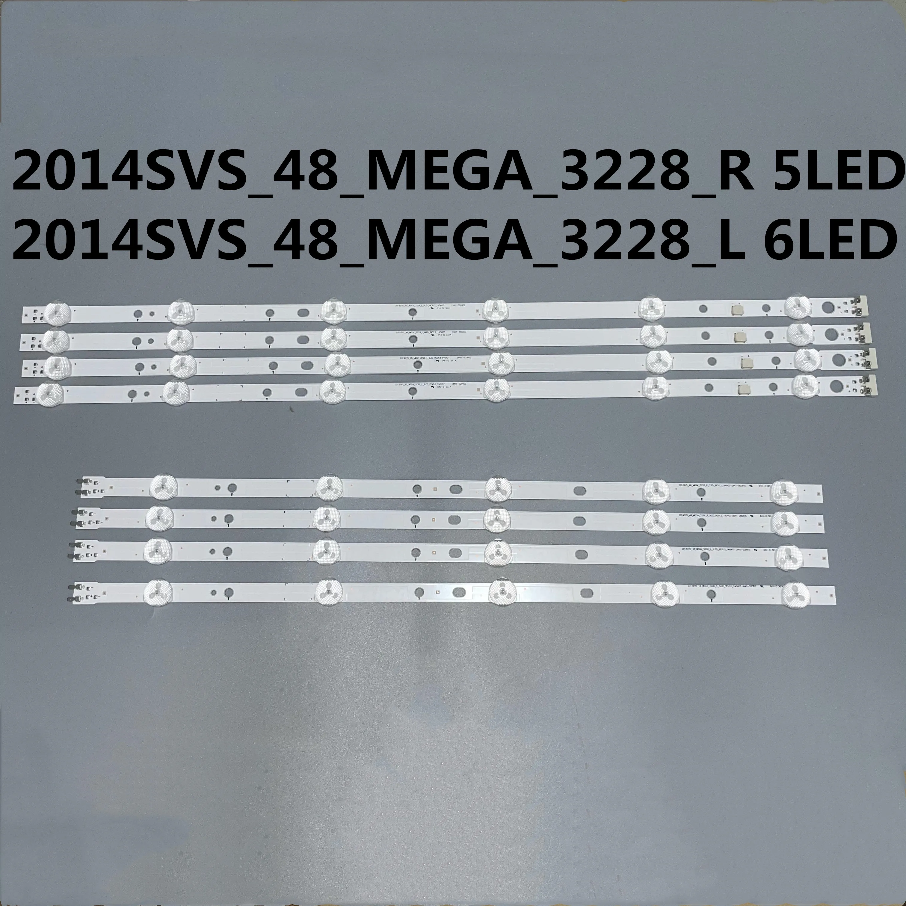 5SET 40PCS/LOT New LED Backlight BN96-34212A 34213A 2014SVS_48_MEGA_3228_R_5LED L LM41-00090Z LM41-00091E Un48h4200AF