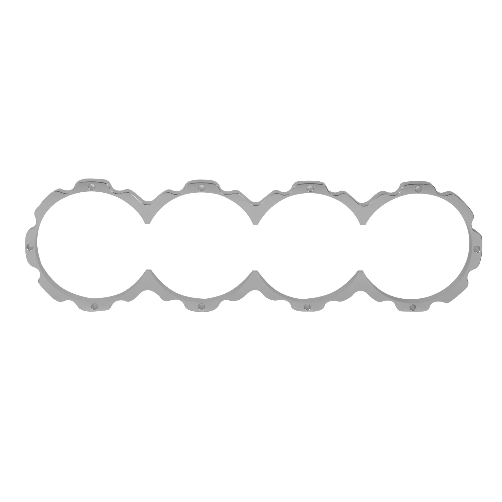 

TiOODRE Aluminum Engine Blockguard Car Engine Block Guard Body Gasket Silver Engine Block Cover Car Accessory