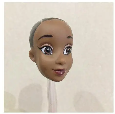 Голова принцессы без волос Русалка Эльза сделай сам растение для голова куклы 1/6