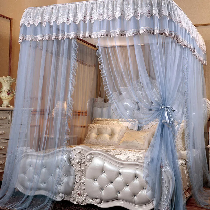 Электрический москитная сетка Бытовая 1 8 м кровать U образная дорожка утолщенная фотосетка для спальни