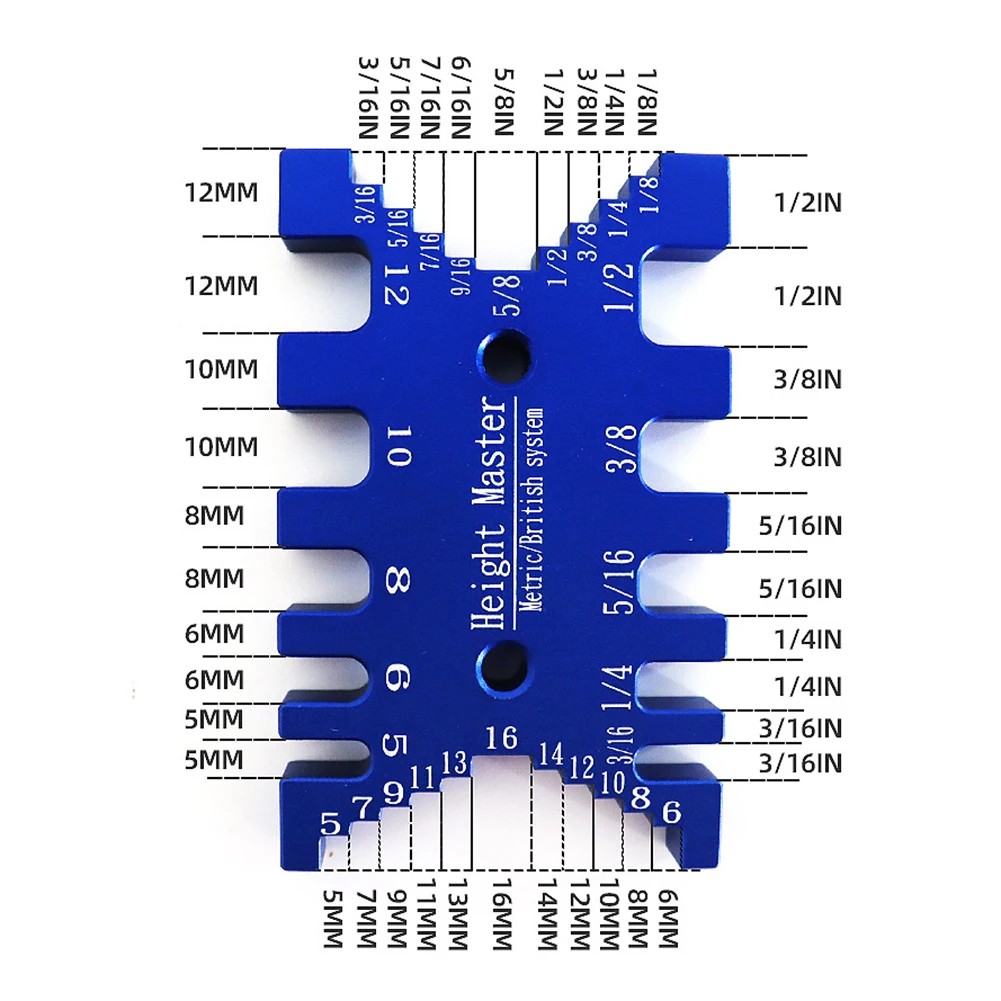 Измеритель высокой точности метрический/дюймовый Калибр для деревообработки
