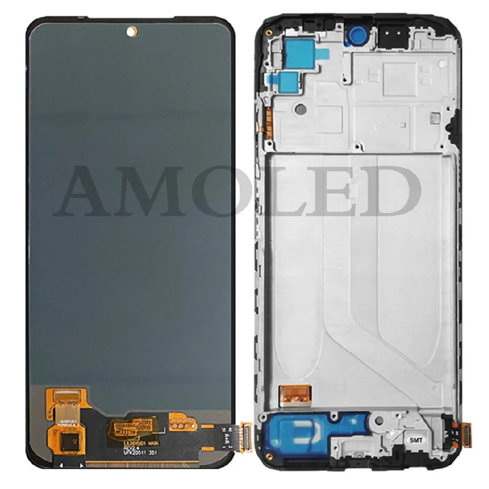 ЖК-дисплей Super AMOLED для Xiaomi Redmi Note 10 4G M2101K7AI M2101K7AG сенсорная панель дигитайзер экрана