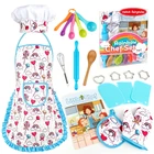 1 Набор, детский кондитерский набор, игрушечный кухонный набор, игрушечный домик для малышей, предметы для ролевых игр для девочек