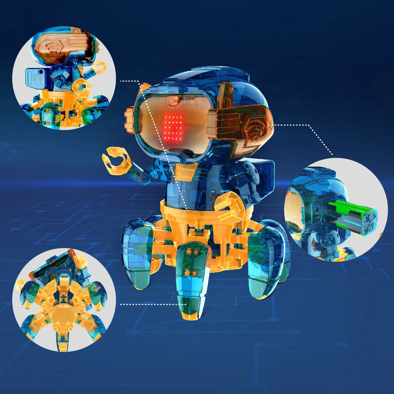 

App Programable Robot Toy Kids Educational DIY Robotic Toy Kit Scientific Experiment Children's Learning High-quality Toys