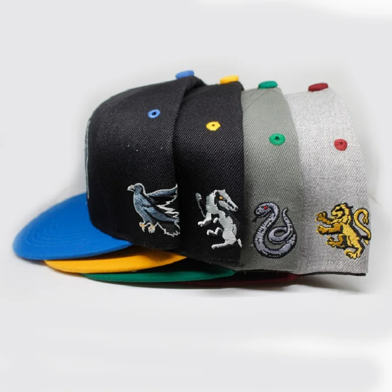 Бейсболки для женщин и мужчин в стиле Хогвартс школы Гриффин пуффендуй |