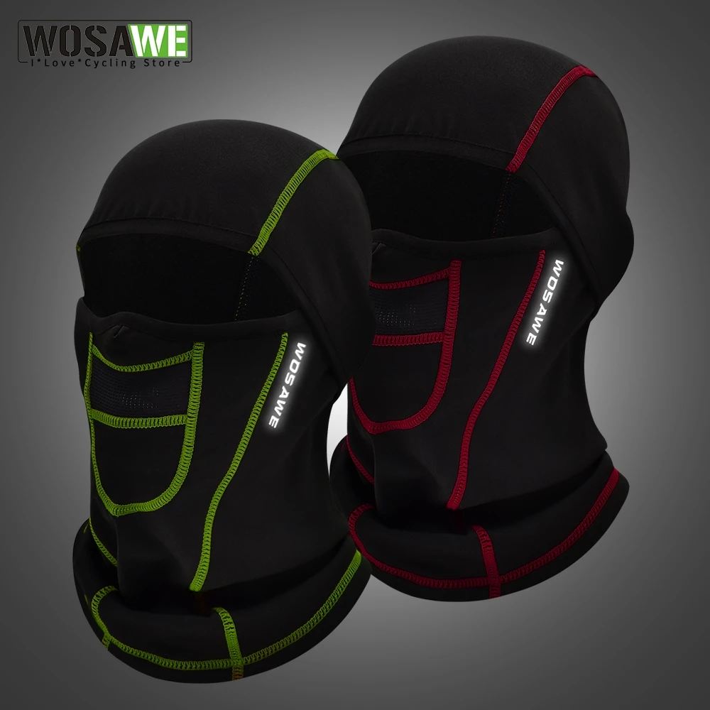 WOSAWE зимняя велосипедная шапка Флисовая теплая сохраняющая тепло Ветрозащитная