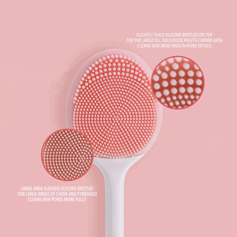 Replaceable Sonicare Toothbrush Heads For Philips Soft Facial Cleansing Brush Head Silicone Facial Massager Cleanser Brush enlarge