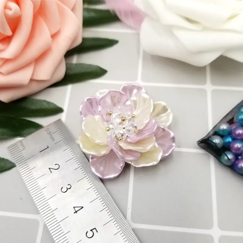 Цветные полимерные заколки для волос ручной работы аксессуары ювелирных изделий