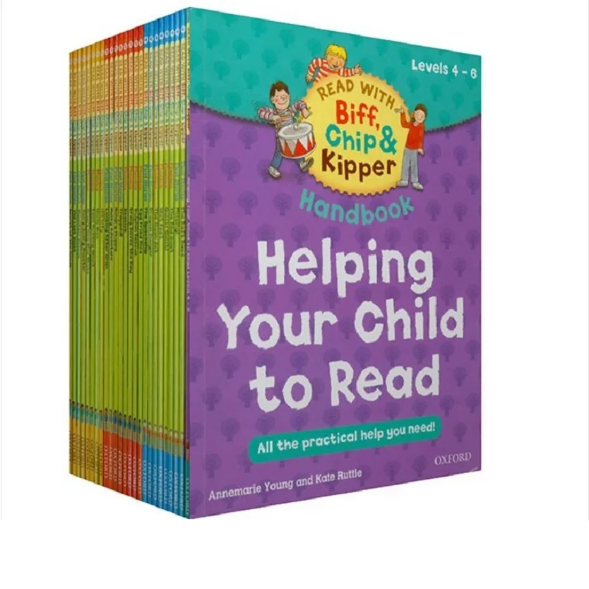 25 books/set Oxford reading tree  hand book Helping Your Child practical kids English Picture book