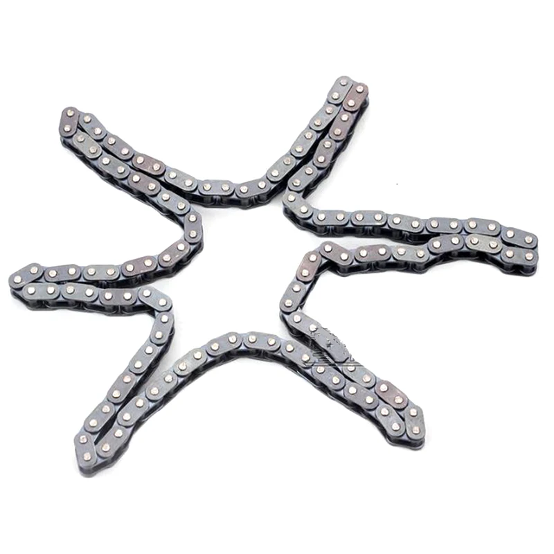 

Цепь T8F с запасным звеном 26CC 29cc 30.5cc двигатель ATV Quad Go Kart Dirt Pocket мини-мотоцикл секции 116