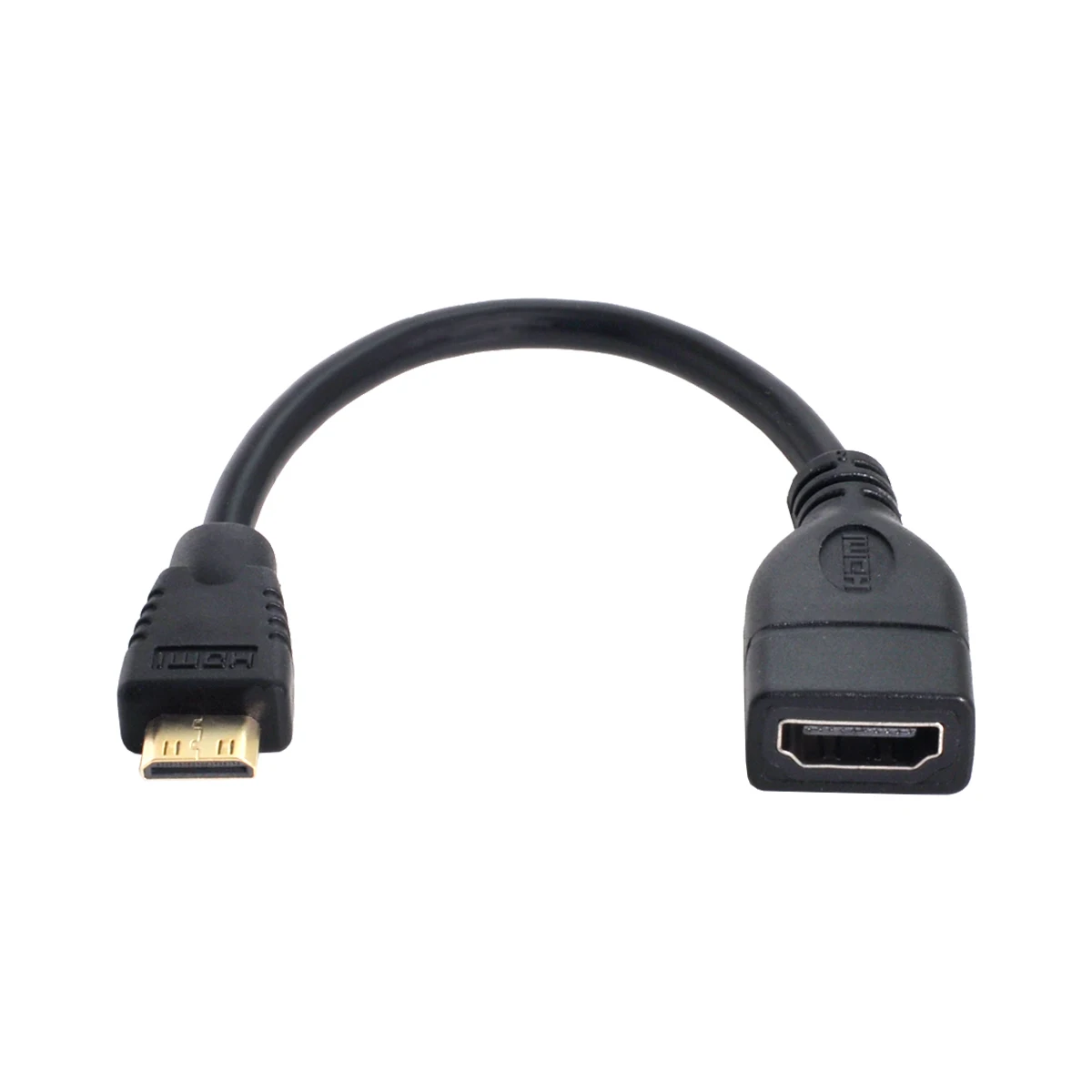 CY Тип C мини HDMI Совместимость мужчина к совместимому с Женский удлинитель для
