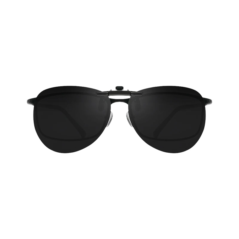 Мужские поляризованные солнцезащитные очки TS с клипсой для езды на велосипеде