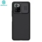 Redmi Note 10 Pro 5G чехол Nillkin Slide Camera Защитный чехол для Xiaomi Redmi Note 10 Pro 5G Корпус