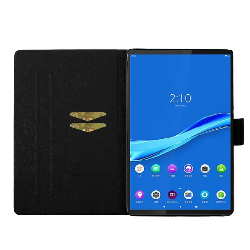 Чехол для Lenovo Tab M10 FHD Plus 10 3 ТБ X606F TB-X606X " Обложка оболочка с рисунком кошки Fhd