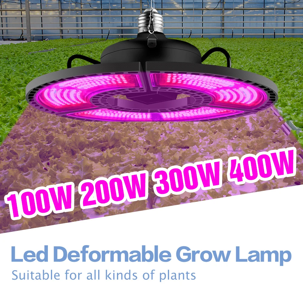 

220V LED Plant Grow Light E27 Full Spectrum Phyto Lamp E26 Fito Lamps 100W 200W 300W 400W Hydroponic Bulb Growth Tent Lighting