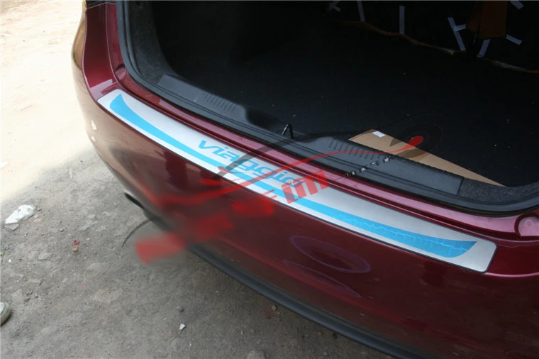 Автомобильная наклейка для Fiat viaggio 2012 2017 Стайлинг седана задний бампер защитная