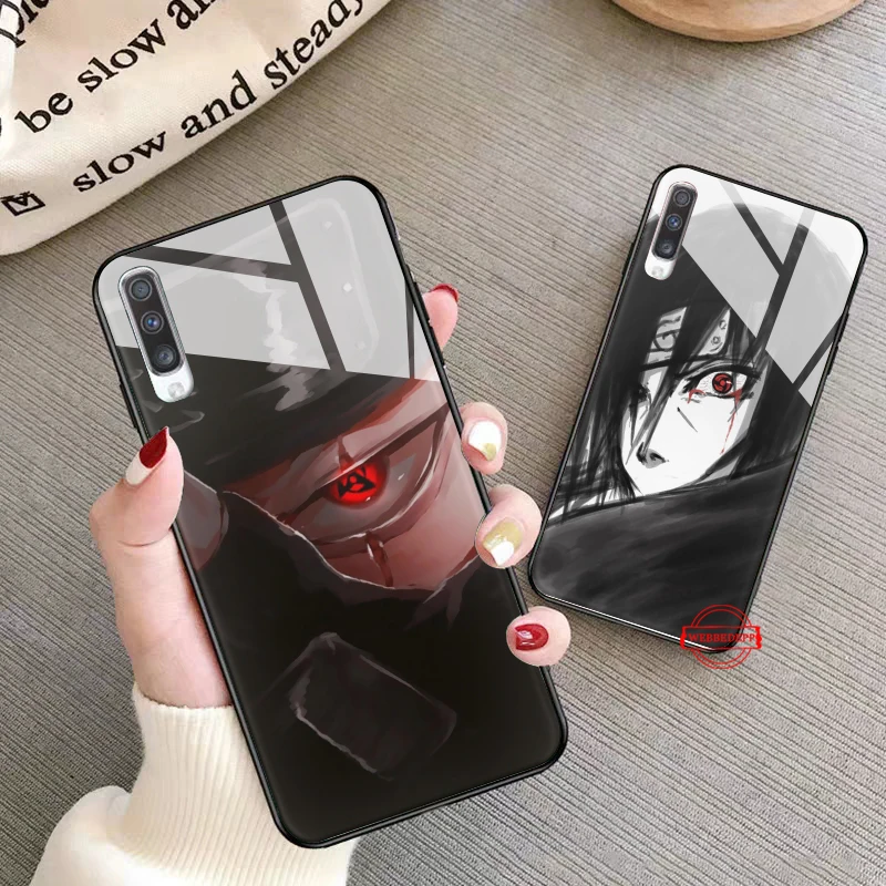 

naruto New Arrival Glass Case for Samsung S7 Edge S8 S9 S10 Plus A10 A20 A30 A40 A50 A60 A70 Note 8 9 10