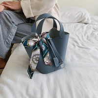 high quality womens bags 2020 new solid color womens bags handbags bucket bags