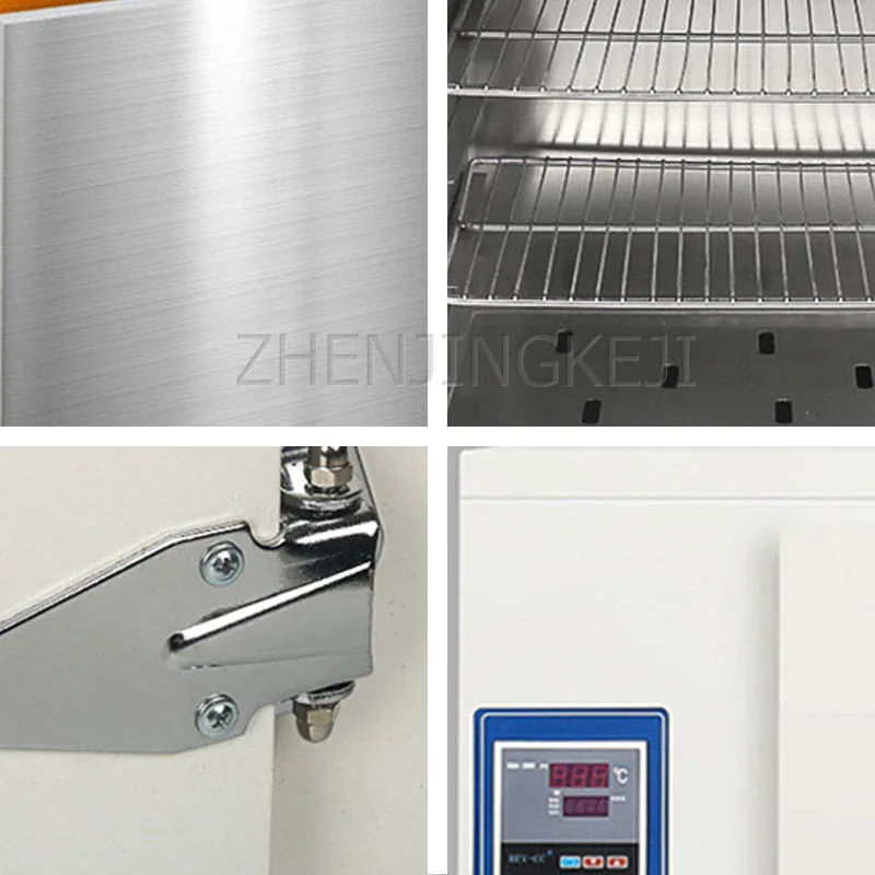 

High Temperature Drying Box 220V1000W Oven Industry Stainless Steel Constant Temperature Laboratory Test Box Dryer Equipment