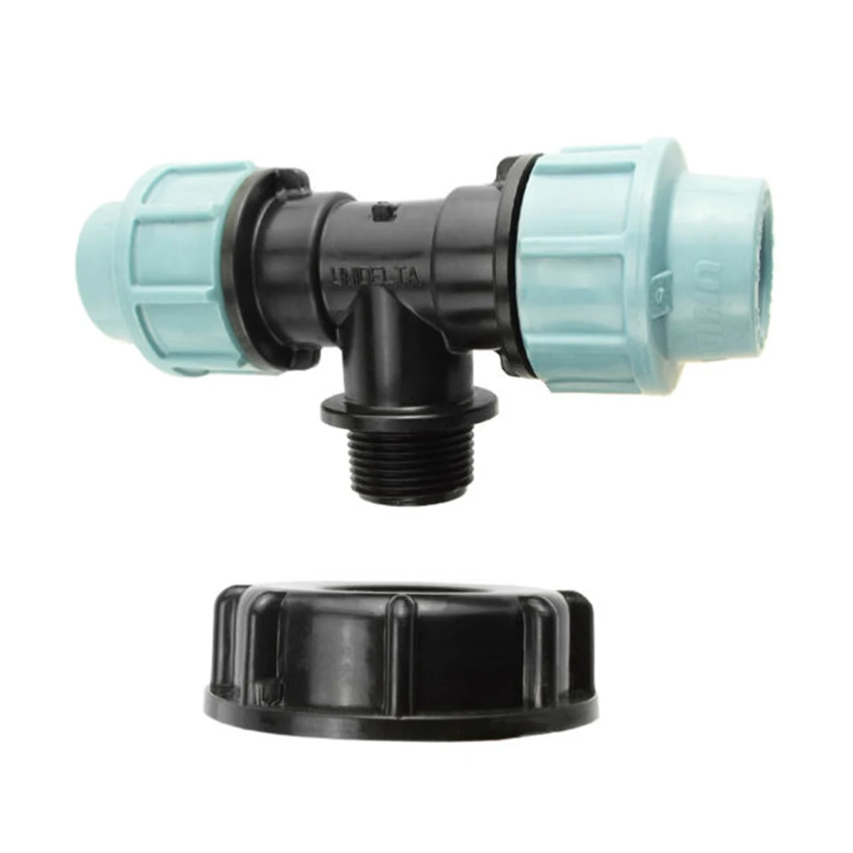 Пластиковый IBC бак адаптер S60X6 к MDPE тройник штуцер трубы 25 мм Высокое качество