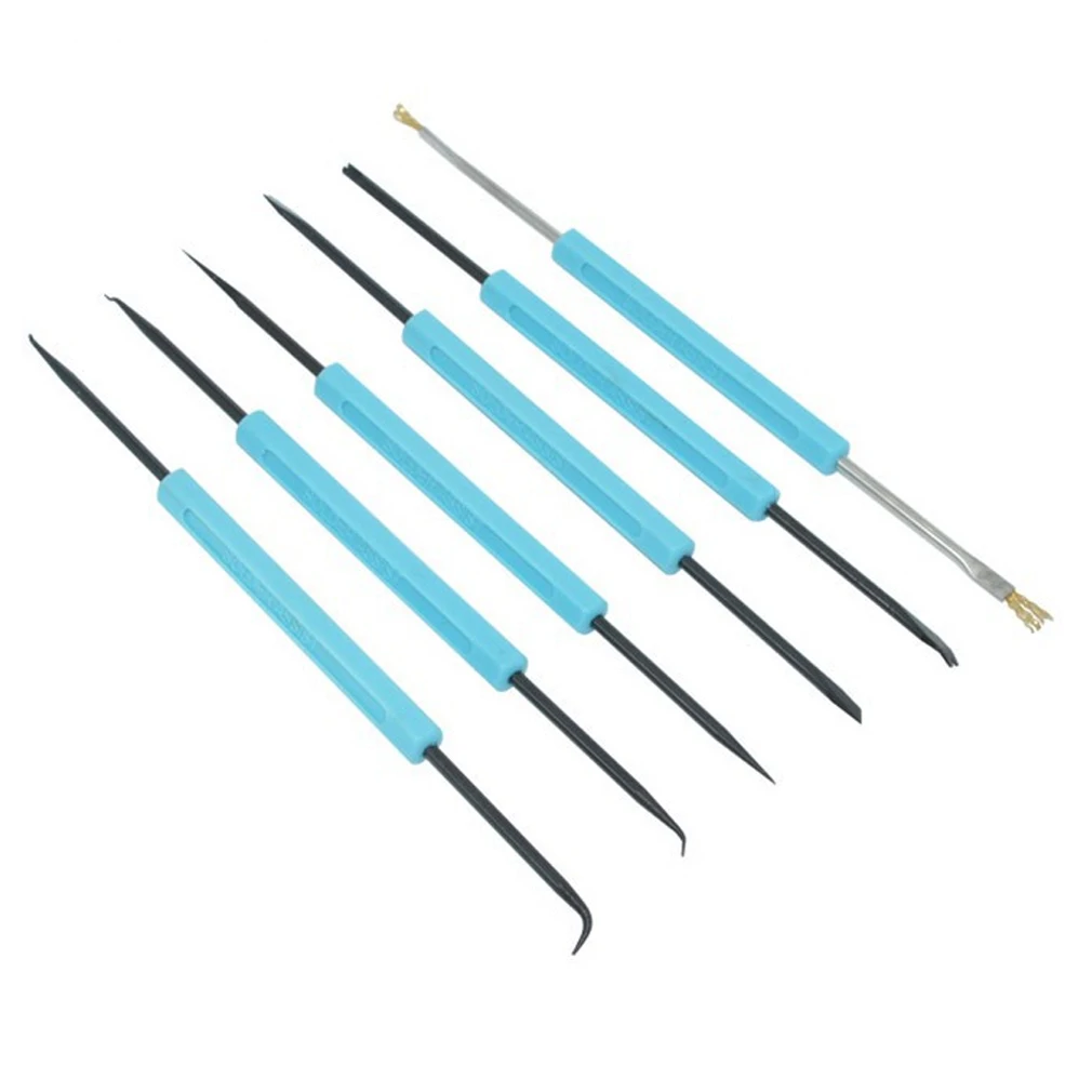

6Pcs Desoldering Aid Tool Circuit Board Soldering Service Welding Auxiliary Tools Assist Set Soldering Aid PCB Cleaning Kit