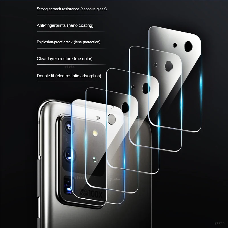 Защитное стекло для экрана и объектива камеры Huawei P40 Pro Plus P30 Lite E P Smart 2021 3 шт. |