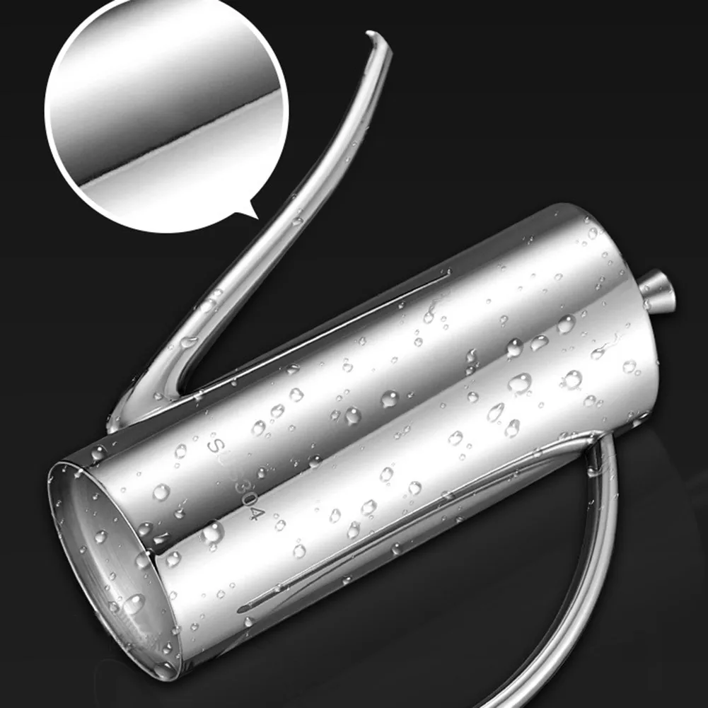 HOT Oil Can Bottle Dispenser with Drip-Free Spout 304 Stainless Steel Kitchen Tool TI99 |