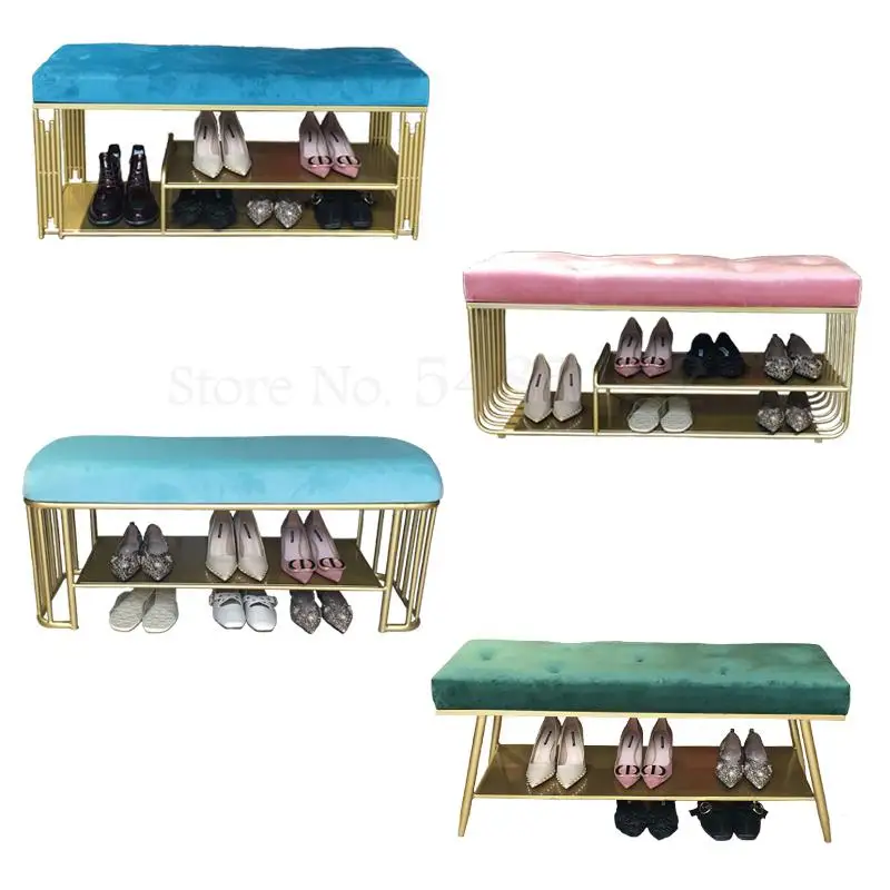 Скандинавский стул для обуви входной двери домашний шкаф магазина одежды из