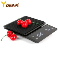 ydeapi 3kg 5kg0 1g drip coffee scale with timer portable electronic digital kitchen scale high precision lcd electronic scales