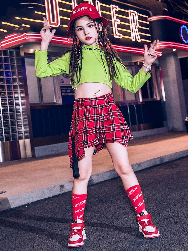 Новинка детский танцевальный костюм для чарлидинга школьная форма