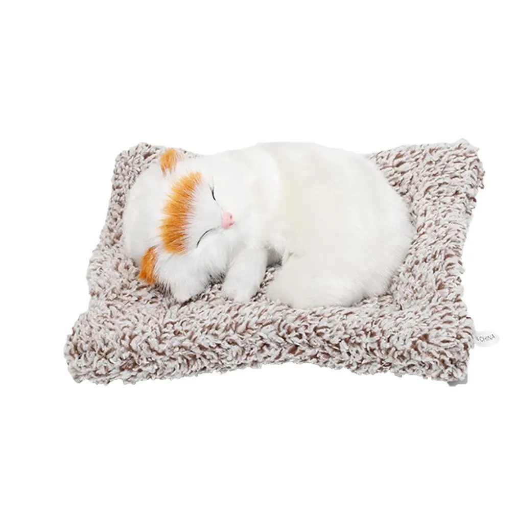 

Simulation Animal Cat Plush Toy Group Of Cute Cat Doll Model Car Decoration Ornaments Birthday Gift Toy