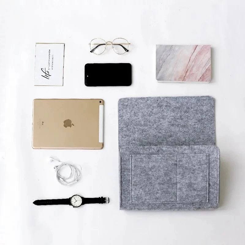 

Felt Bedside Hanging Storage Bags phone Charger Bed Holder Pockets Bed Pocket Sofa Organizer Pockets Book Felt Bed Holder Pocket