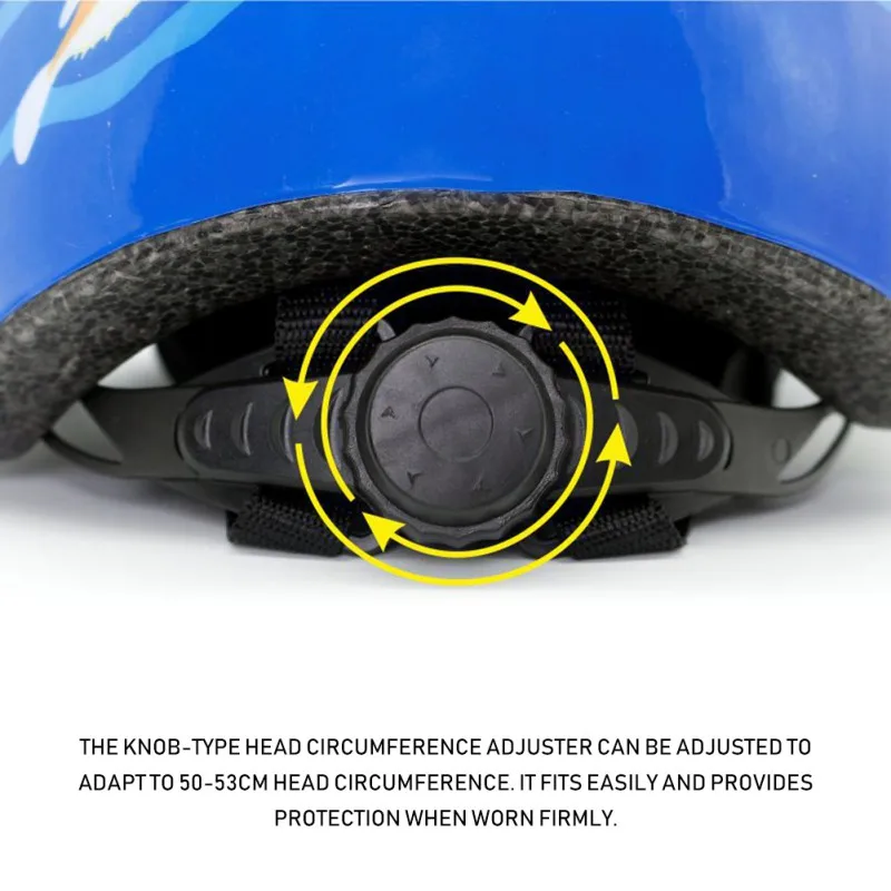 

Kids Helmet Ultralight Adjustable Head Size Children Protective Gear Sports Safety Cap Skateboarding Cycling Helmet