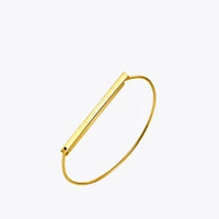 enfashion personalized custom engrave name flat bar cuff bracelet gold color bangle bracelet for women bracelets bangles