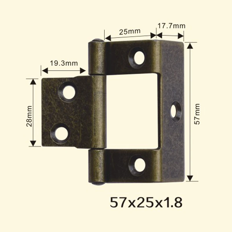 Бесплатная доставка 57*25*1 8 мм железные металлические петли швейная машина