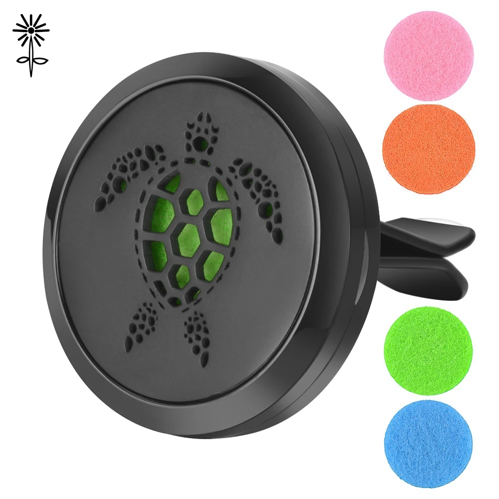 Автомобильный медальон с распылителем для ароматического масла 30 мм эфирное