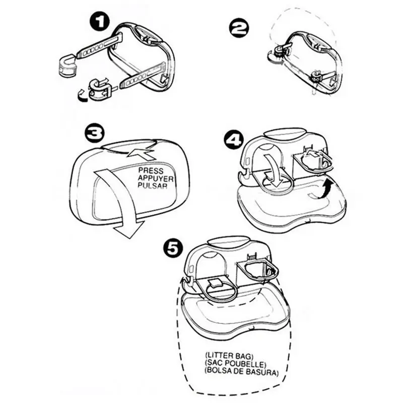 Автомобильный держатель стакана воды для напитков Авто Обеденный Стол Складной