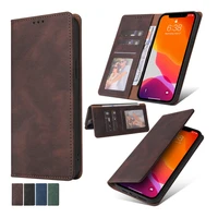 ultra thin pu leather wallet case for samsung galaxy a81 a82 a91 a12 a20 a21s a30 a31 a32 a42 a50 flip cover strong magnetic bag