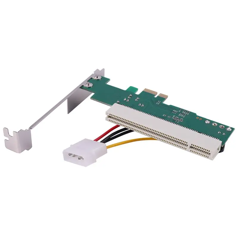 PCI-Express To PCI Adapter Card PCI-E X1/X4/X8/X16 Slot With 4 Pin Power Cable | Компьютеры и офис